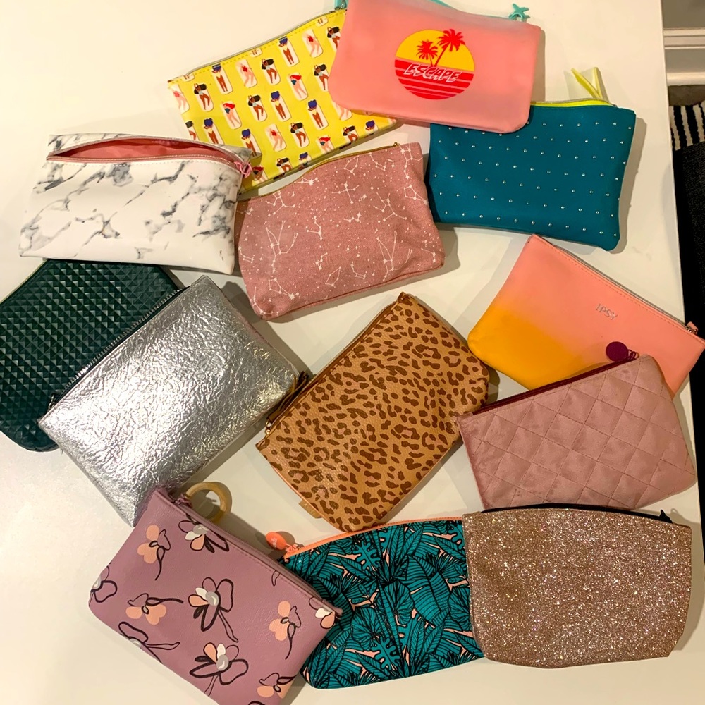Mini cosmetic bags from Ipsy!